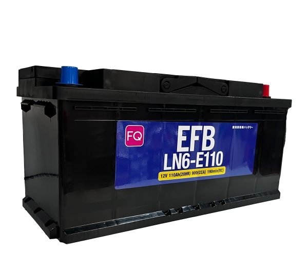 Батарея аккумуляторная FQ LN6E110 110А/ч 900А 12В обратная полярн. стандартные (Европа) клеммы